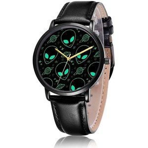 Alien Wrist Watch, Customized Stainless Steel